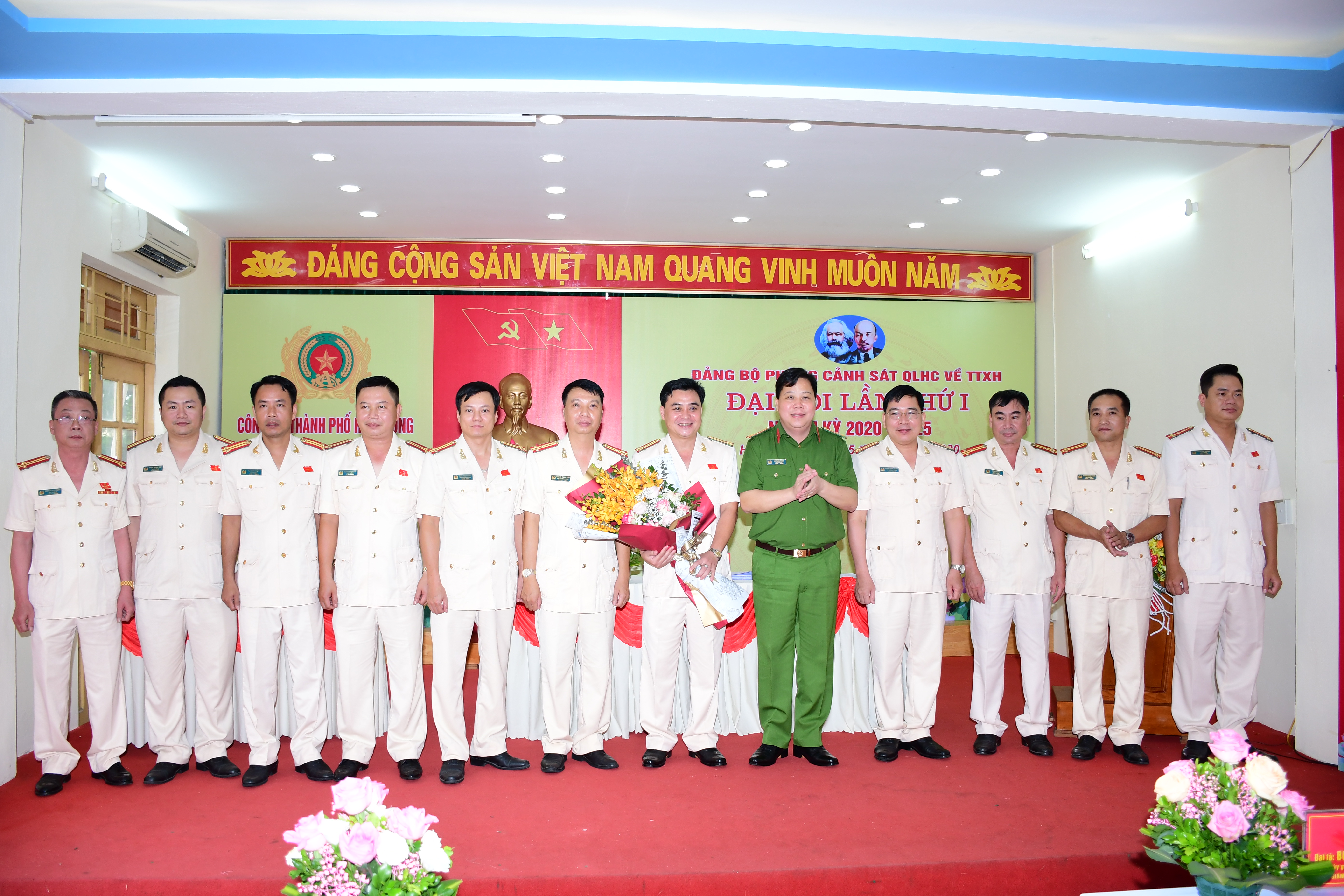 Đại hội lần thứ I Đảng bộ Phòng Cảnh sát Quản lý hành chính về TTXH – CATP nhiệm kỳ 2020-2025